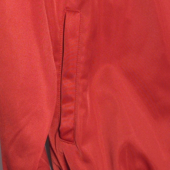 US Polo Assn. Men's XL Red Satin Jacket with Embroidered Logo - Picture 3 of 7